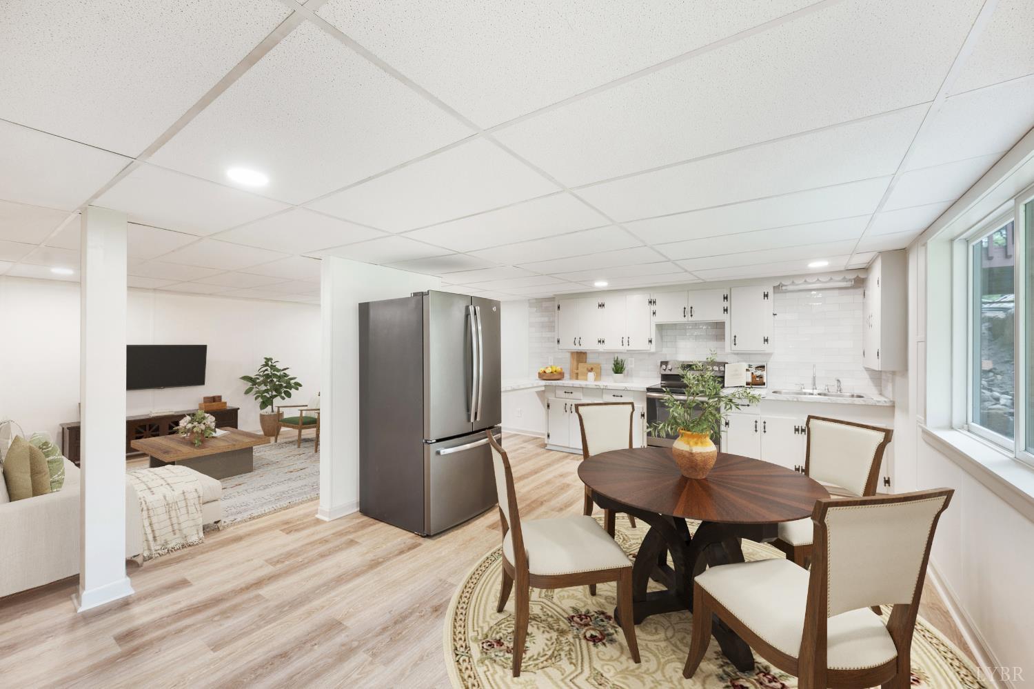 203 Ned Brown Road Amherst, VA 24521 - Photo 32 of 70 Staged to show potential room use and layout.