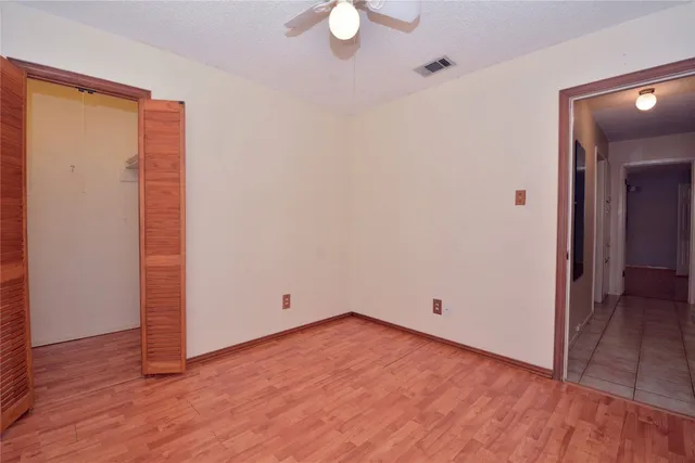 wooden floor in an empty room