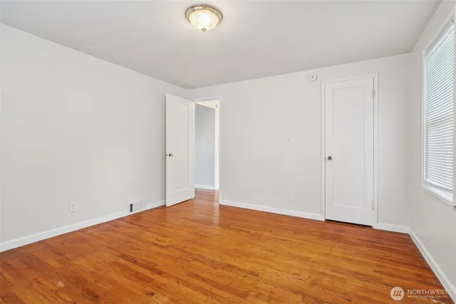 wooden floor in an empty room