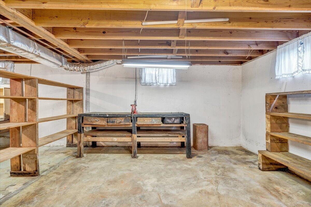 2324 Camp Jaycee Road Blue Ridge, VA 24064 - Photo 43 of 74 a view of room with racks on the wall