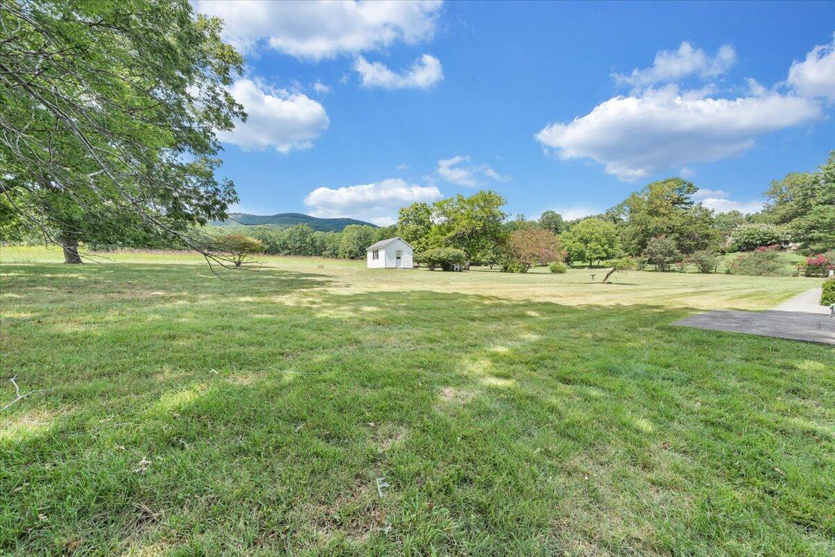 2324 Camp Jaycee Road Blue Ridge, VA 24064 - Photo 46 of 74 a view of an outdoor space and a yard