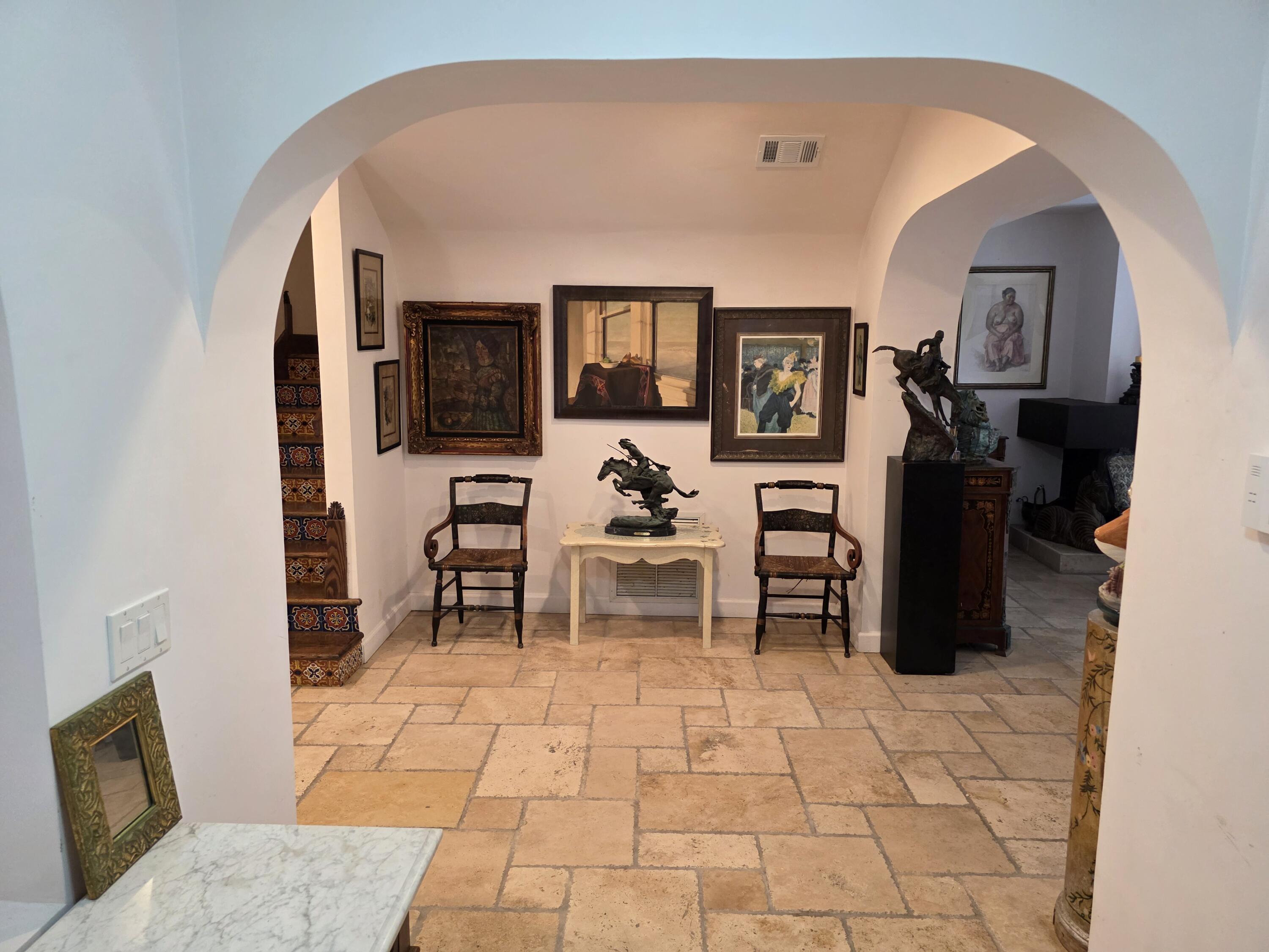 4200 North Surf Road Hollywood, FL 33019 - Photo 14 of 32 a living room with furniture a computer on the desk and chair