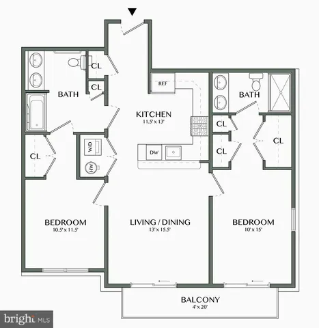 a kitchen with a sink window and stainless steel appliances