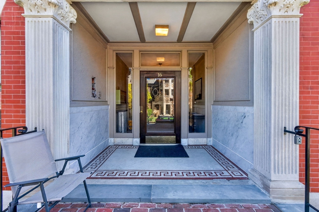 16 Garrison Road, Unit 5 Brookline, MA 02445 - Photo 13 of 14 a view of an entryway door