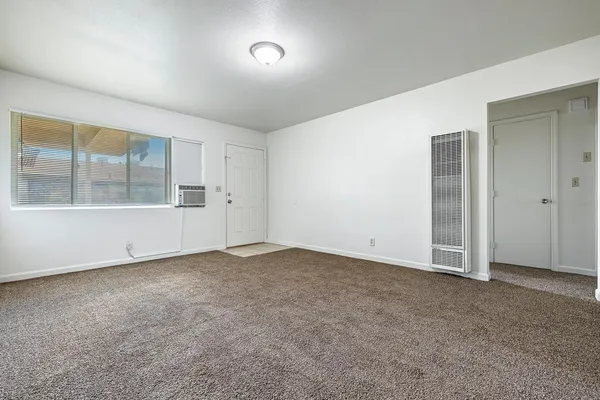 a view of empty room