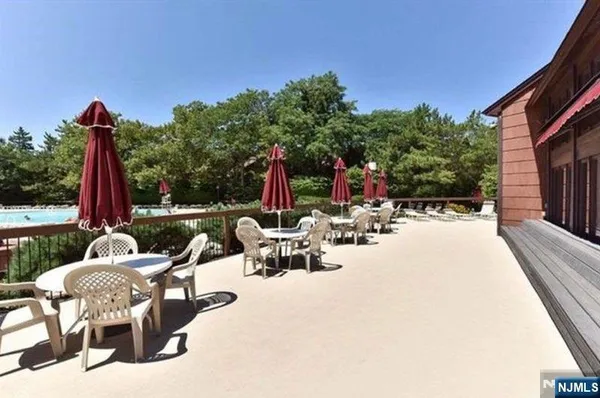a view of deck with a patio