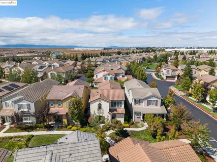a view of a city from a terrace