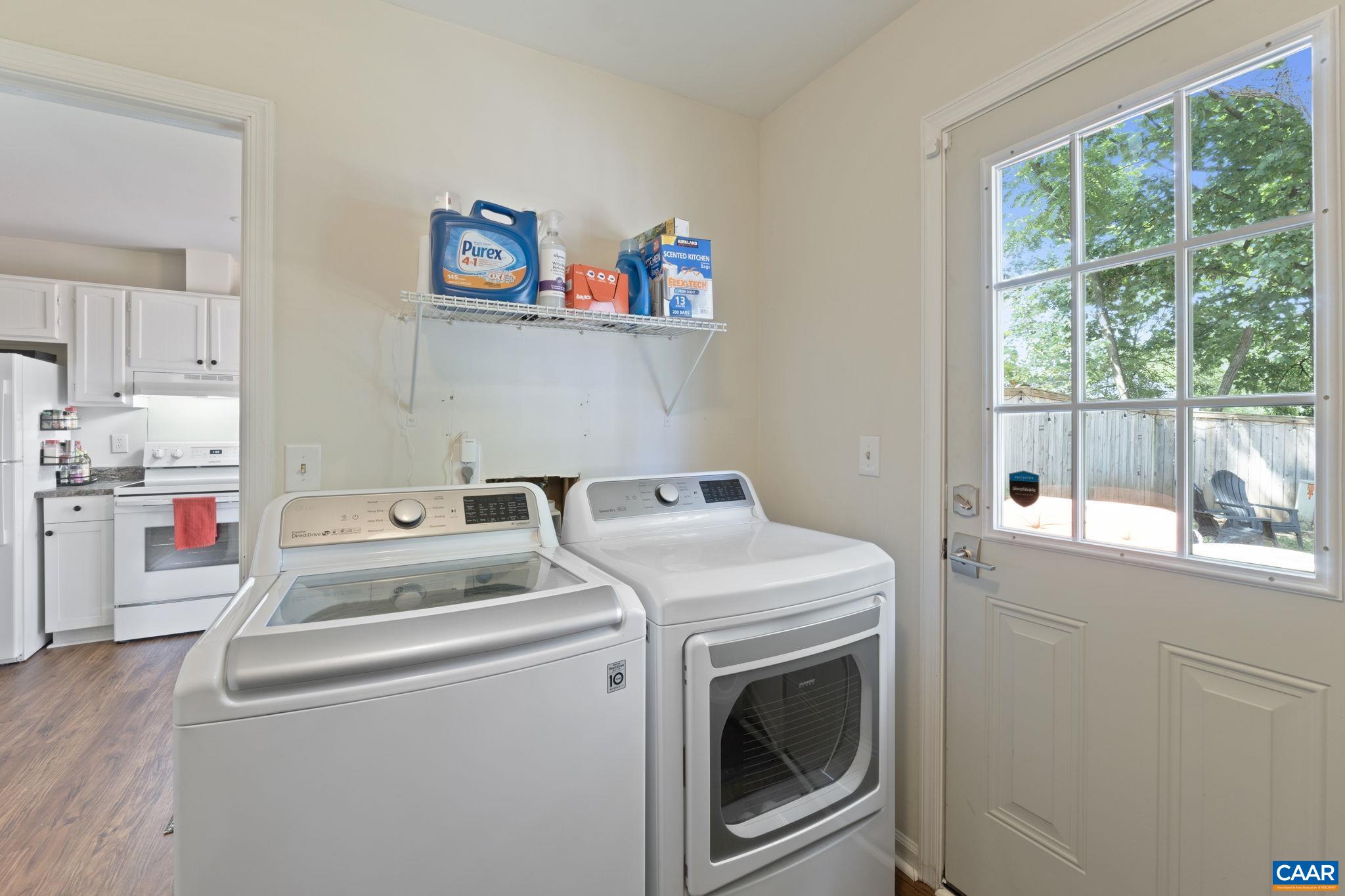 705 Prospect Avenue Charlottesville, VA 22903 - Photo 16 of 38 a utility room with dryer and washer