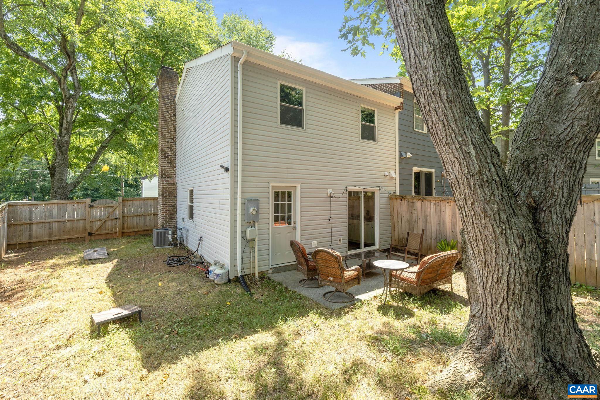 705 Prospect Avenue Charlottesville, VA 22903 - Photo 29 of 38 a backyard of a house with seating space