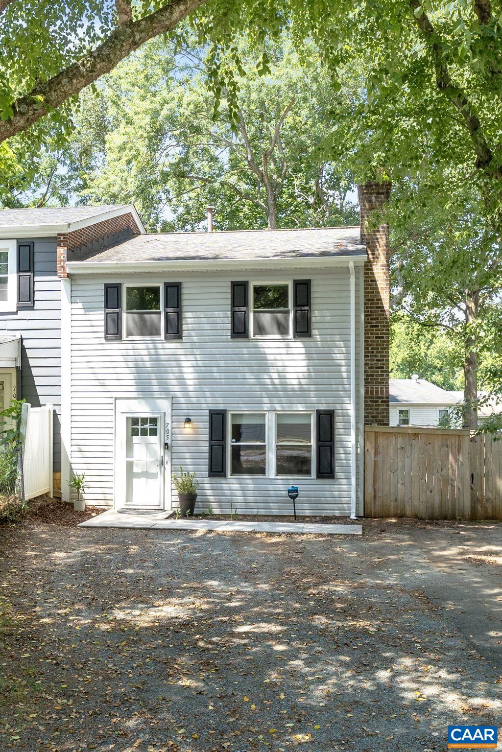 705 Prospect Avenue Charlottesville, VA 22903 - Photo 34 of 38 a front view of a house with a garage
