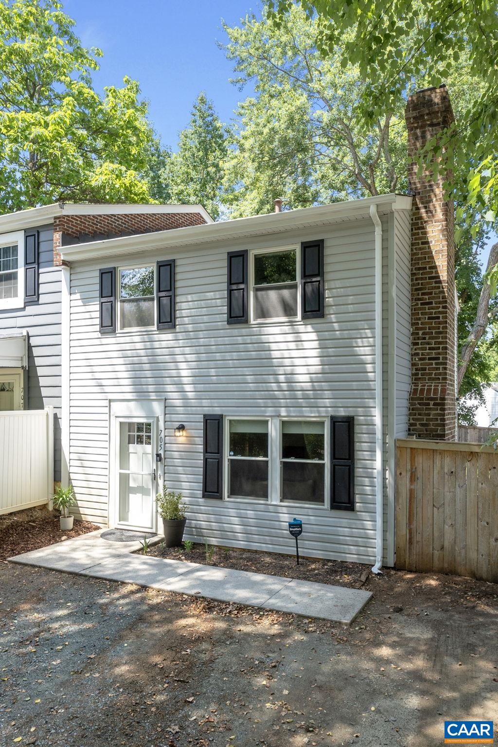 705 Prospect Avenue Charlottesville, VA 22903 - Photo 37 of 38 a front view of a house with a garage