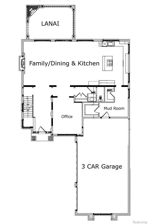 217 West 2nd Street Rochester, MI 48307 - Photo 42 of 53 First floor 217 W 2nd St.jpg