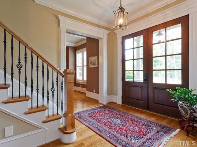 11300 Moonsprite Way Raleigh, NC 27614 - Photo 3 of 25 a view of entryway with a rug