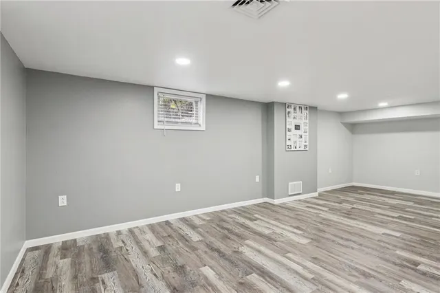 a view of empty room