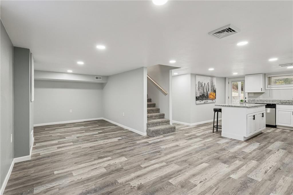 305 Queenstown Road Karns City, PA 16041 - Photo 12 of 38 a view of kitchen with wooden floor and electronic appliances