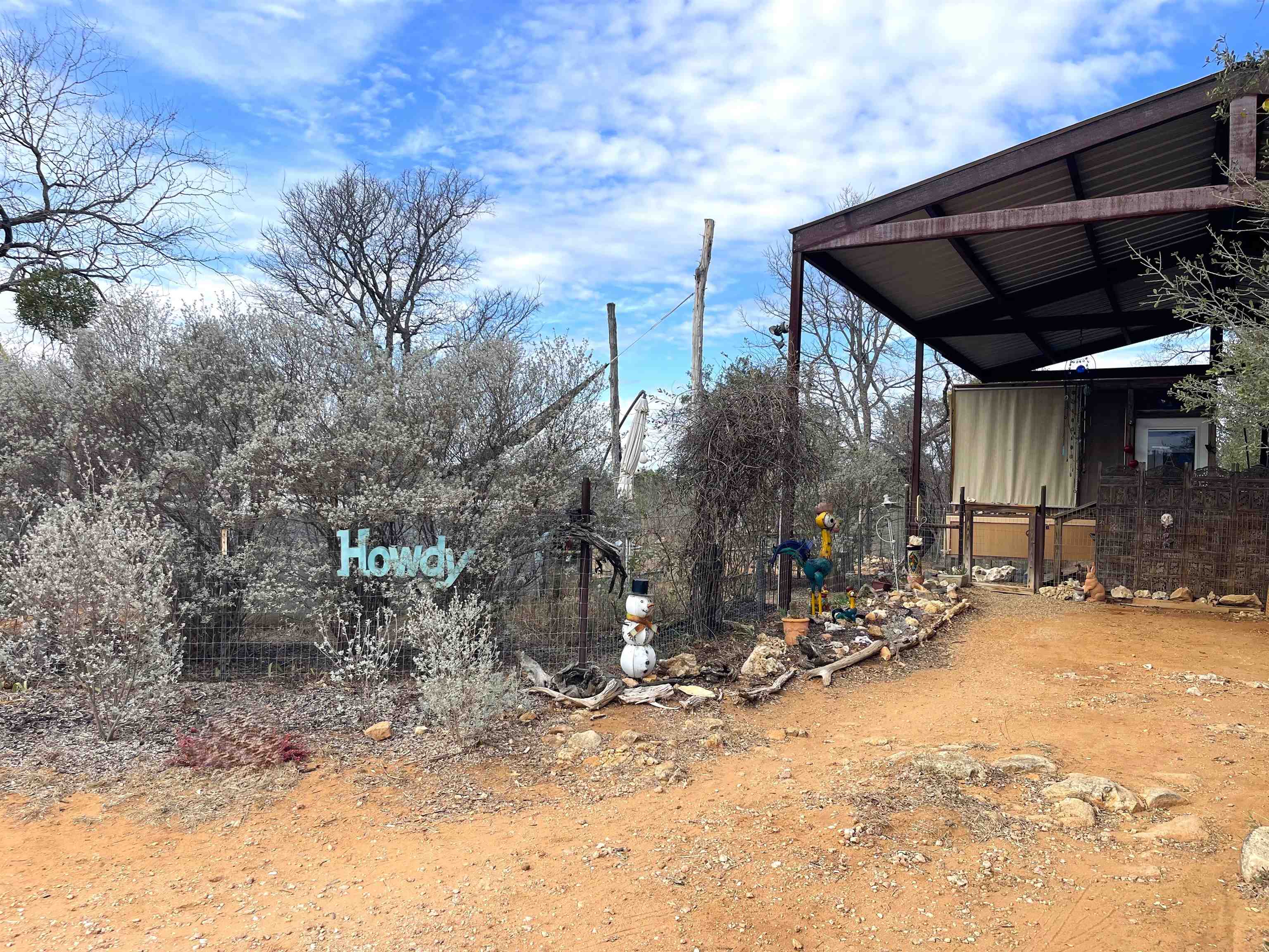 323 Thurman Loop Llano, TX 78643 - Photo 5 of 18 a view of outdoor space and deck