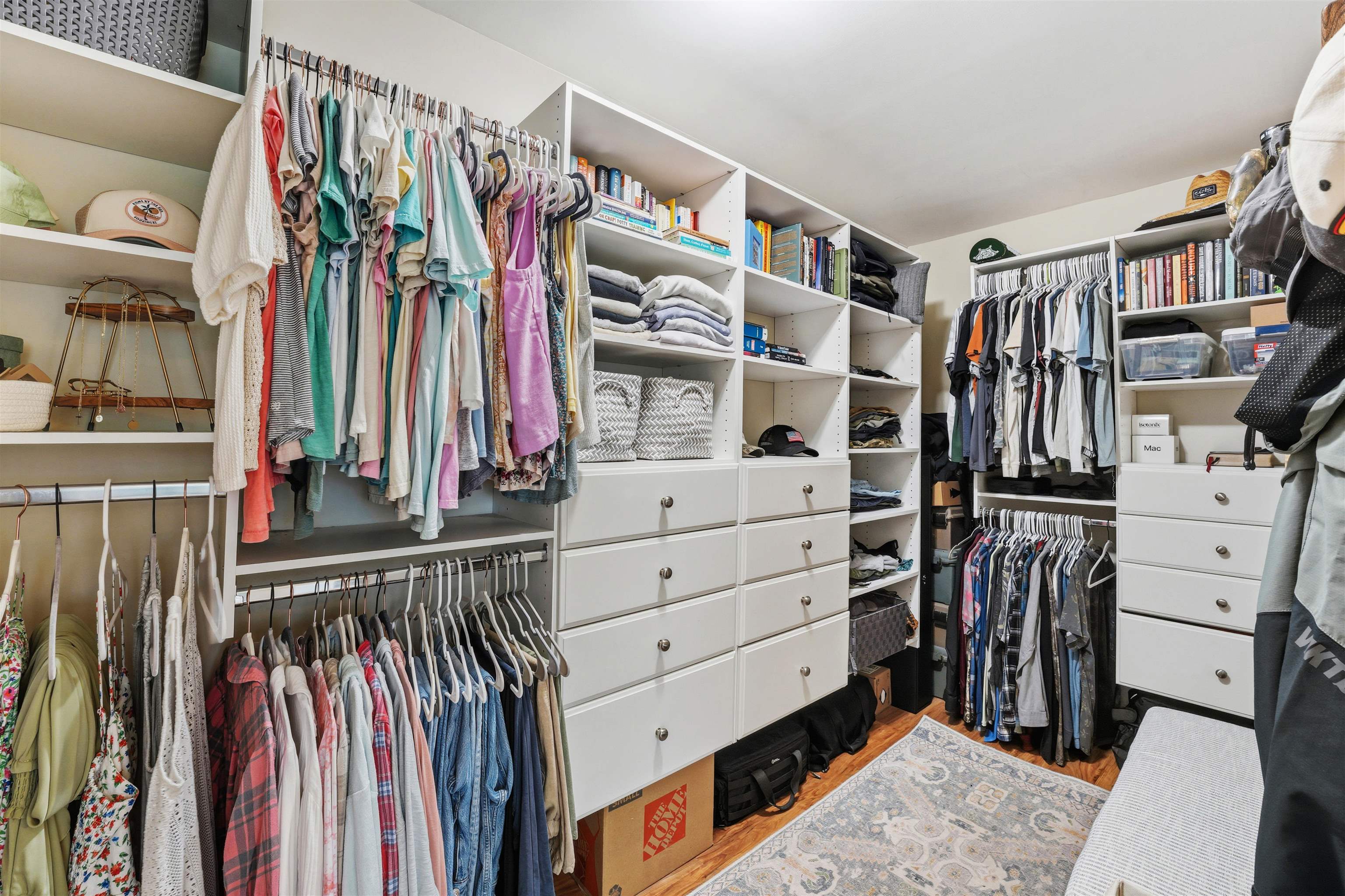 1805 Bennett Road St. Augustine, FL 32092 - Photo 27 of 65 a view of walk in closet with clothes and shoes