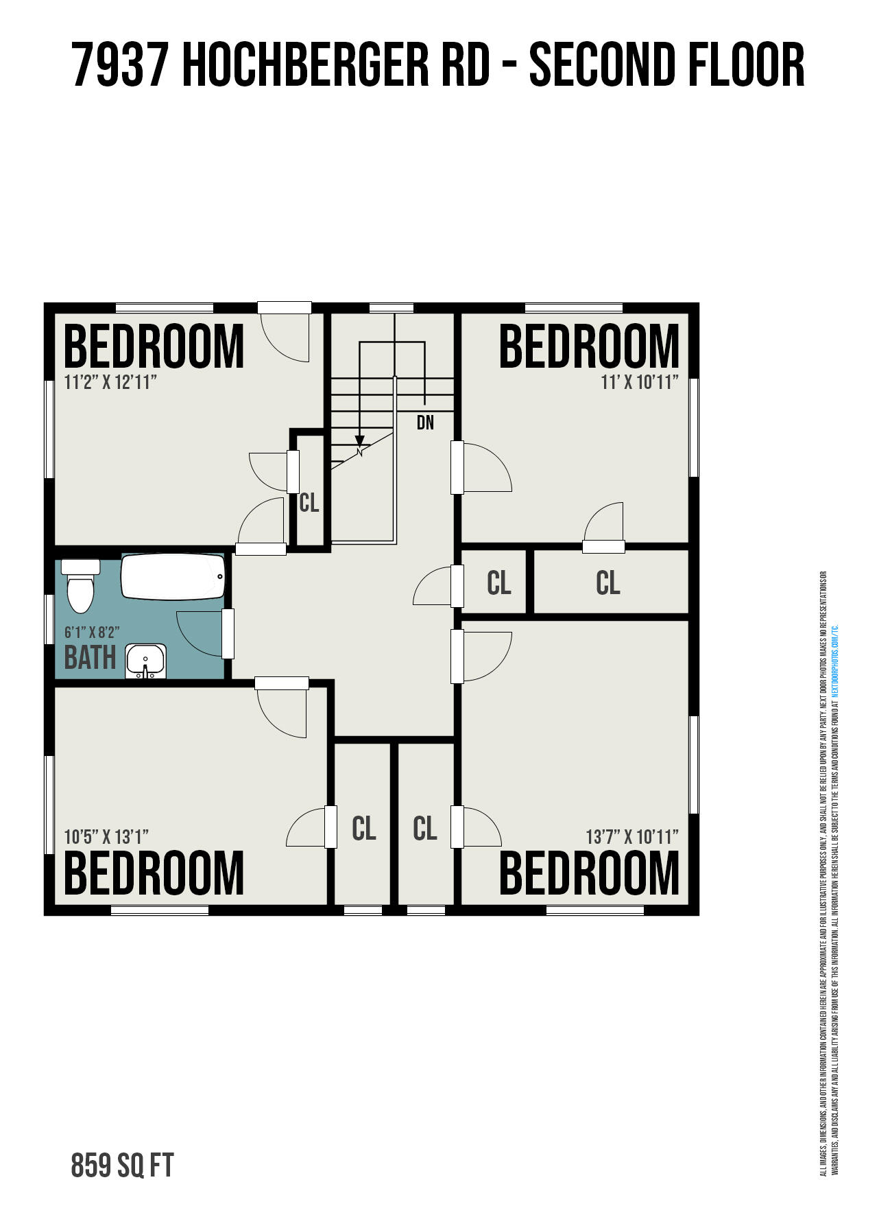 7937 Hochberger Road Eau Claire, MI 49111 - Photo 39 of 39 Second Floor
