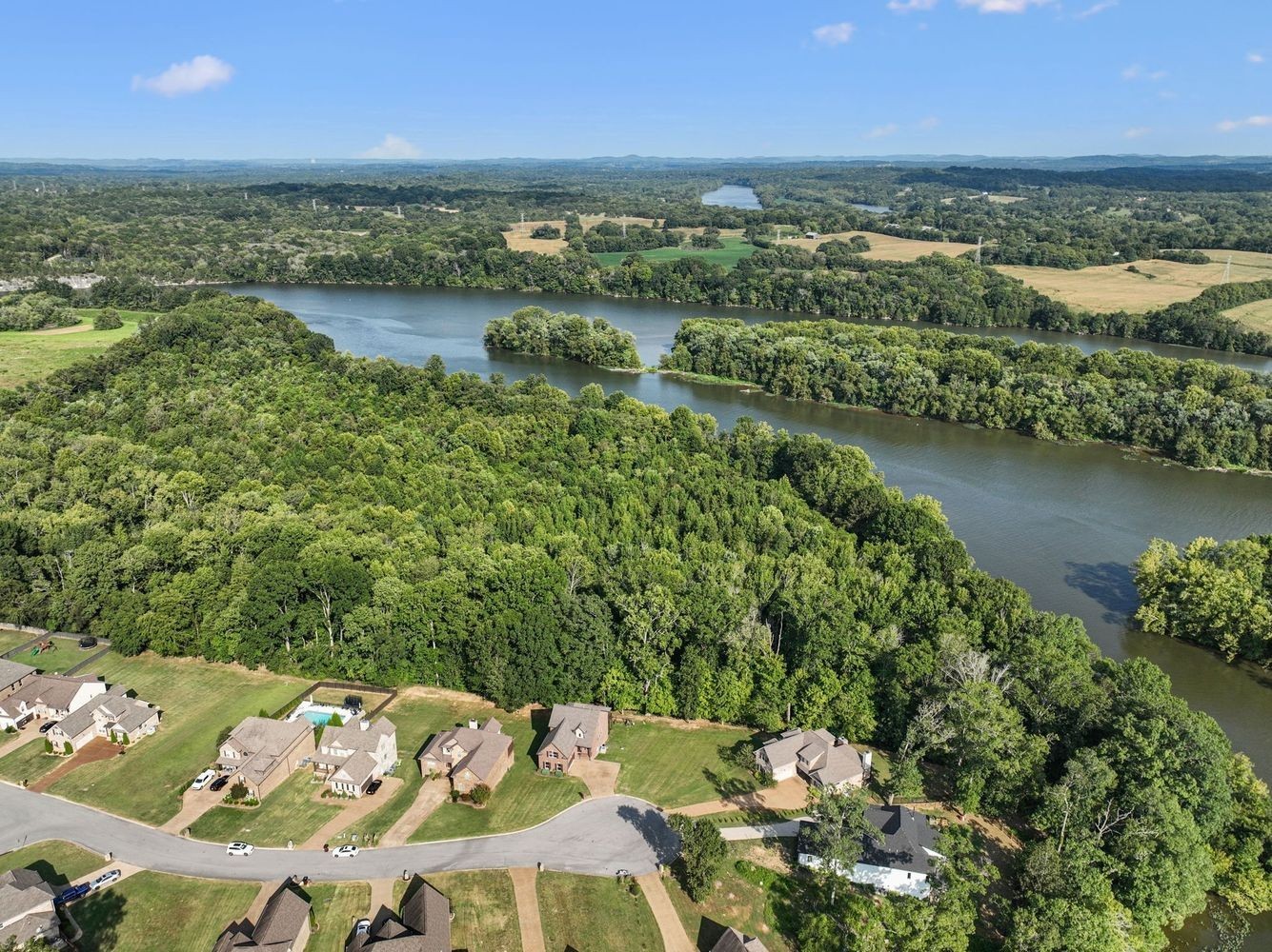 402 Zephyr Cove Lebanon, TN 37087 - Photo 23 of 27 an aerial view of a city with lots of residential buildings lake and ocean view