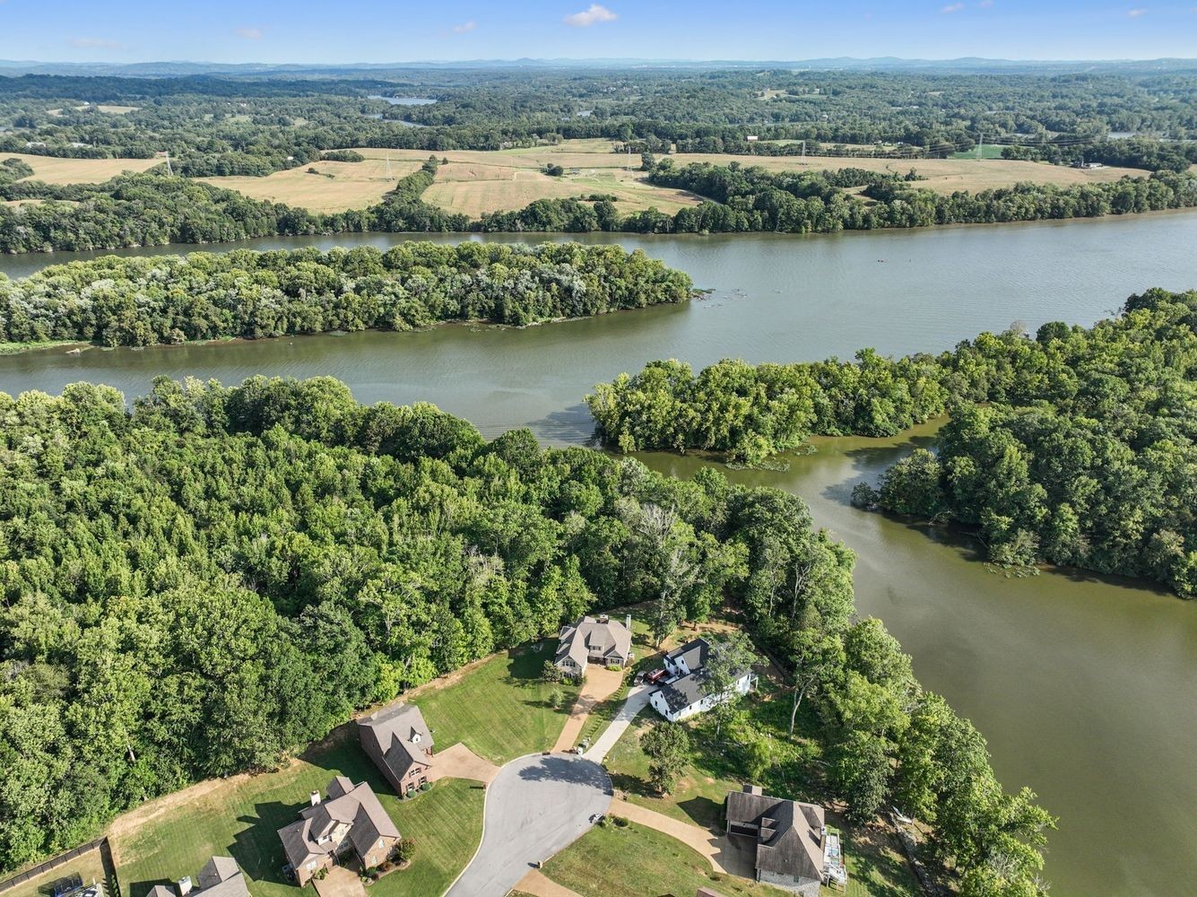 402 Zephyr Cove Lebanon, TN 37087 - Photo 3 of 27 an aerial view of a city with lake view