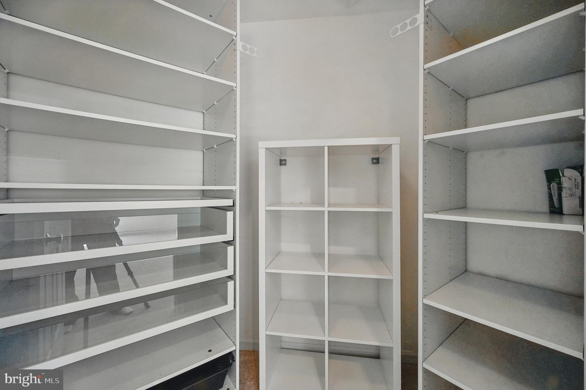 10861 Hunter Gate Way Reston, VA 20194 - Photo 37 of 79 a view of walk in closet with empty racks
