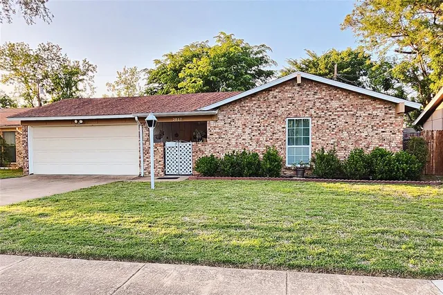 a house with a yard