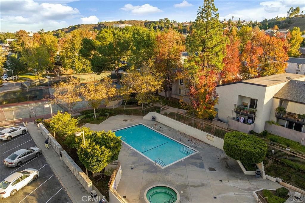 17034 Colima Road, Unit 126 Hacienda Heights, CA 91745 - Photo 24 of 24 a view of a swimming pool with a patio