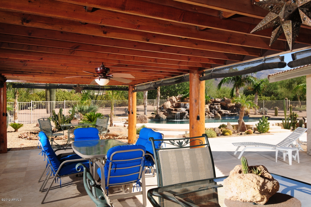 235 South Prospectors Road Apache Junction, AZ 85119 - Photo 8 of 11 Covered Patio