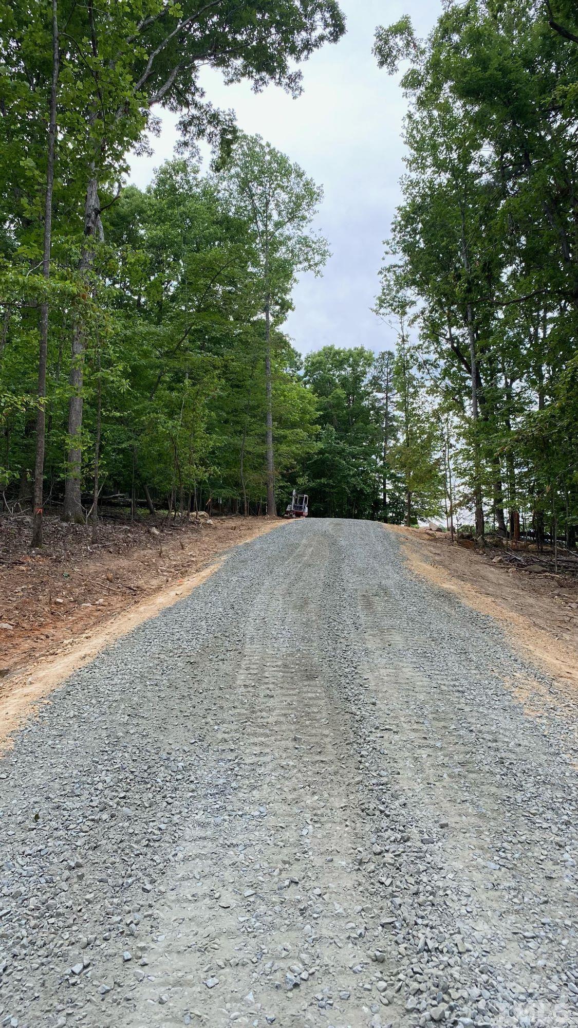 21 Fire Tower Drive Rougemont, NC 27572 - Photo 6 of 10 a view of a dirt road with trees in the background