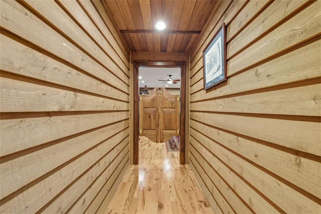 1091 Echota Road Clarkesville, GA 30523 - Photo 45 of 89 a view of a balcony with wooden floor