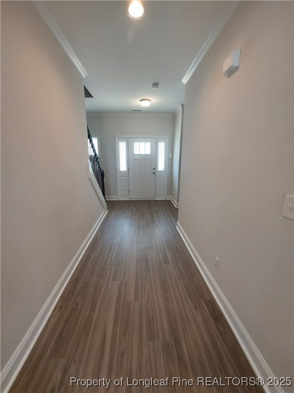 1641 Stackhouse Drive Fayetteville, NC 28314 - Photo 17 of 31 a view of hallway with wooden floor