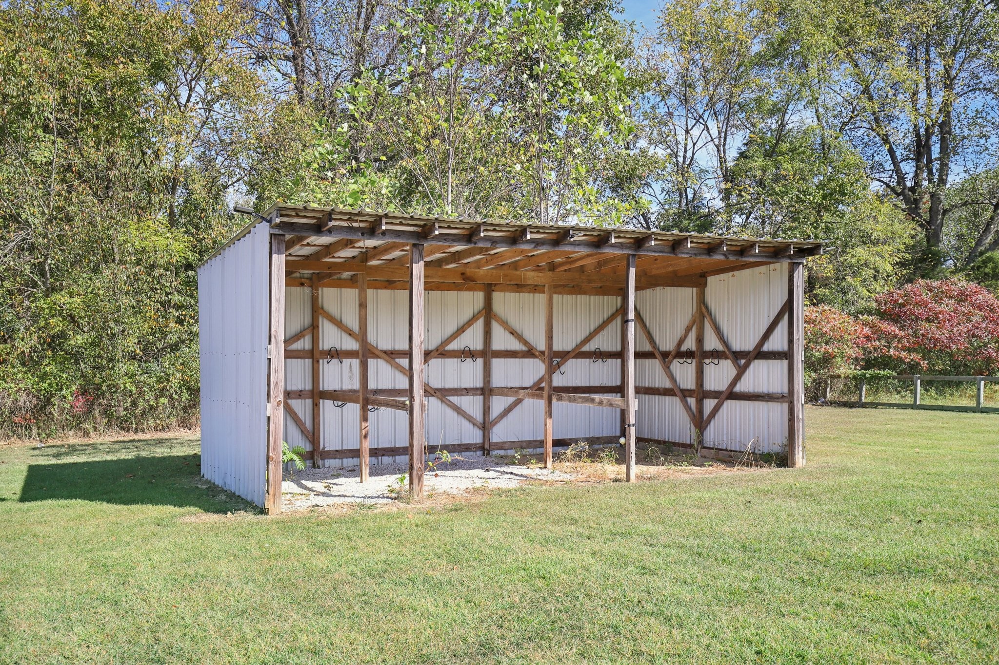 135 Ray Jent Road Bethpage, TN 37022 - Photo 15 of 17 a view of a backyard with a garden and tree