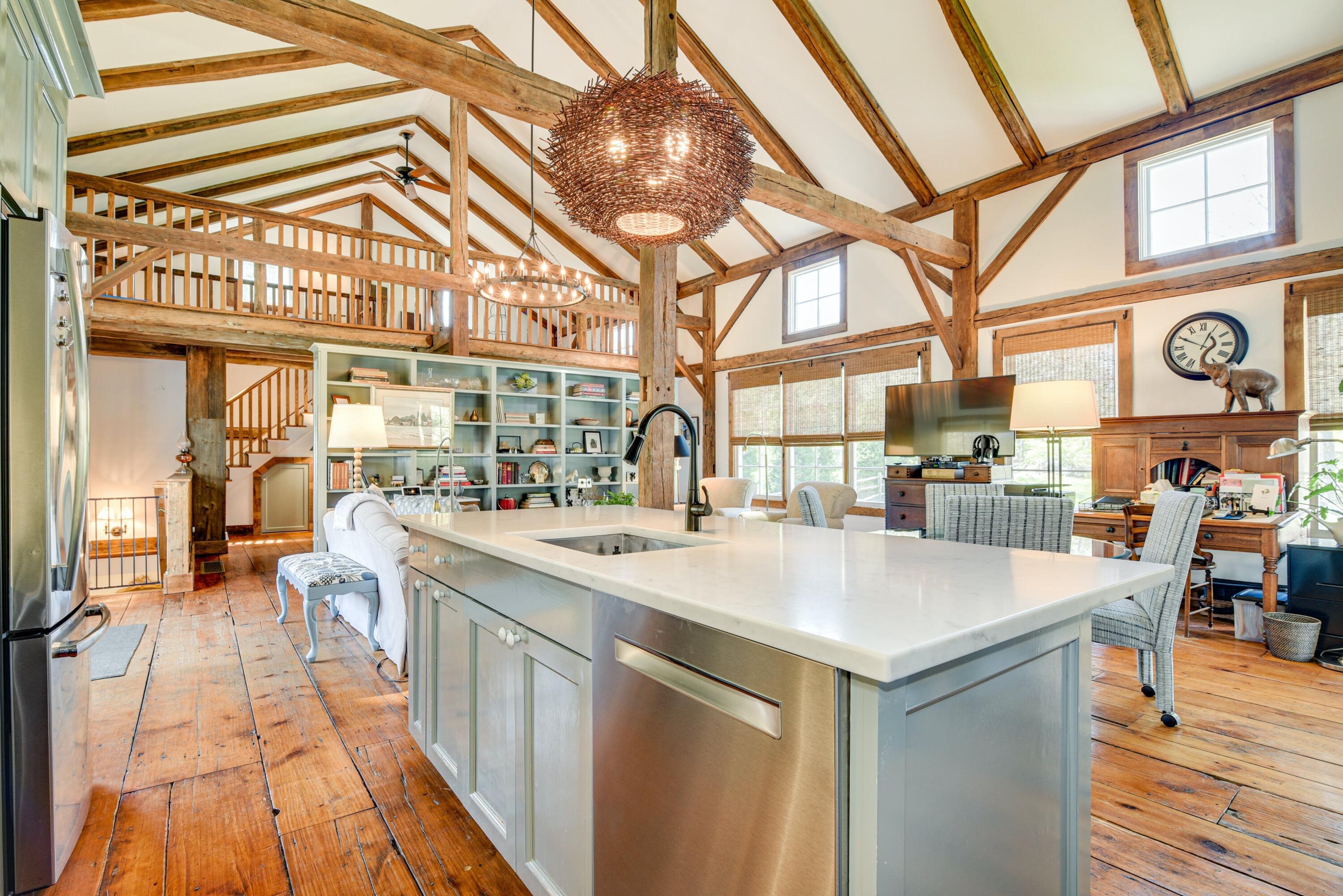 51 White Oak Shade Road New Canaan, CT 06840 - Photo 18 of 40 a large kitchen with lots of counter top space