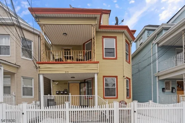 a view of a house with a porch
