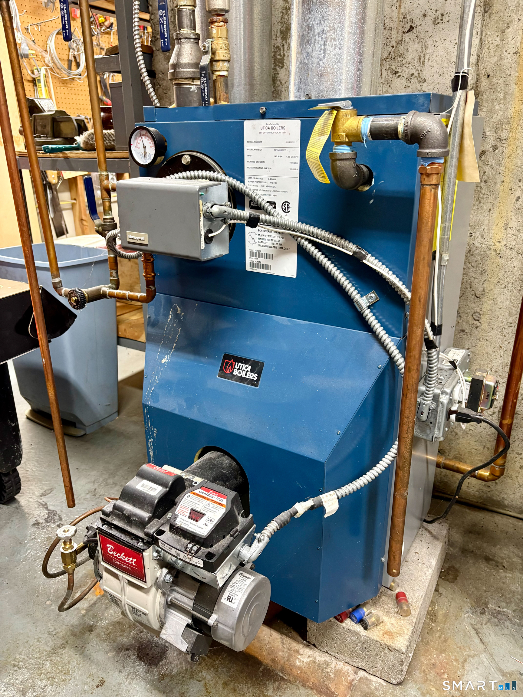 29 Whitney Road Columbia, CT 06237 - Photo 34 of 40 Furnace (installed in 2015)