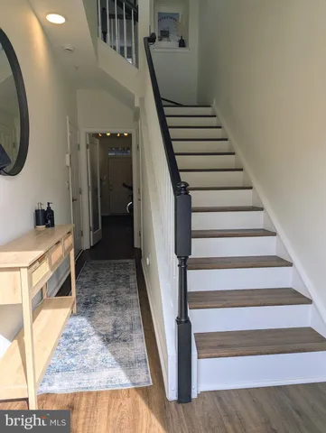 a view of entryway and hall