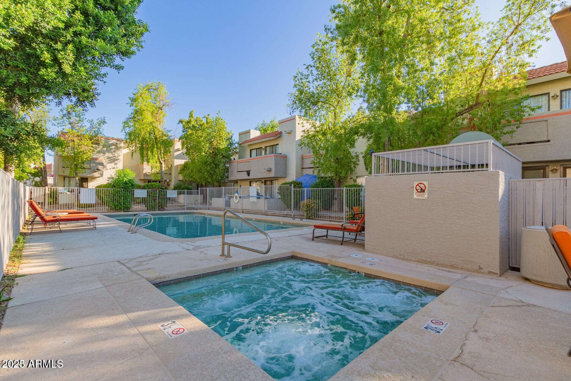 985 North Granite Reef Road, Unit 140 Scottsdale, AZ 85257 - Photo 3 of 3 Community Pool & Spa