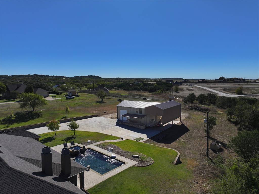 1431 Cheyenne Trail Nemo, TX 76070 - Photo 28 of 37 an aerial view of a house having yard
