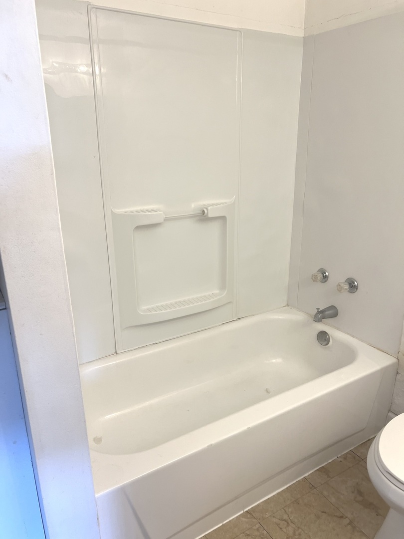 1601 Maple Terrace, Unit 3B Lisle, IL 60532 - Photo 5 of 9 a bathroom with a bathtub and a shower