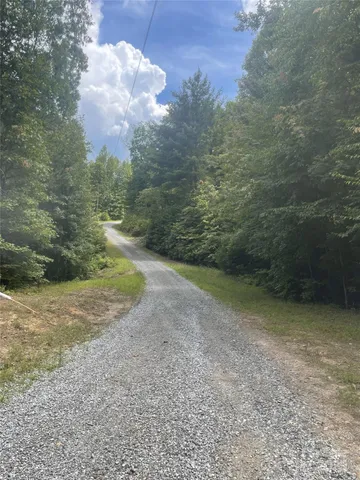 a view of a pathway both side of yard
