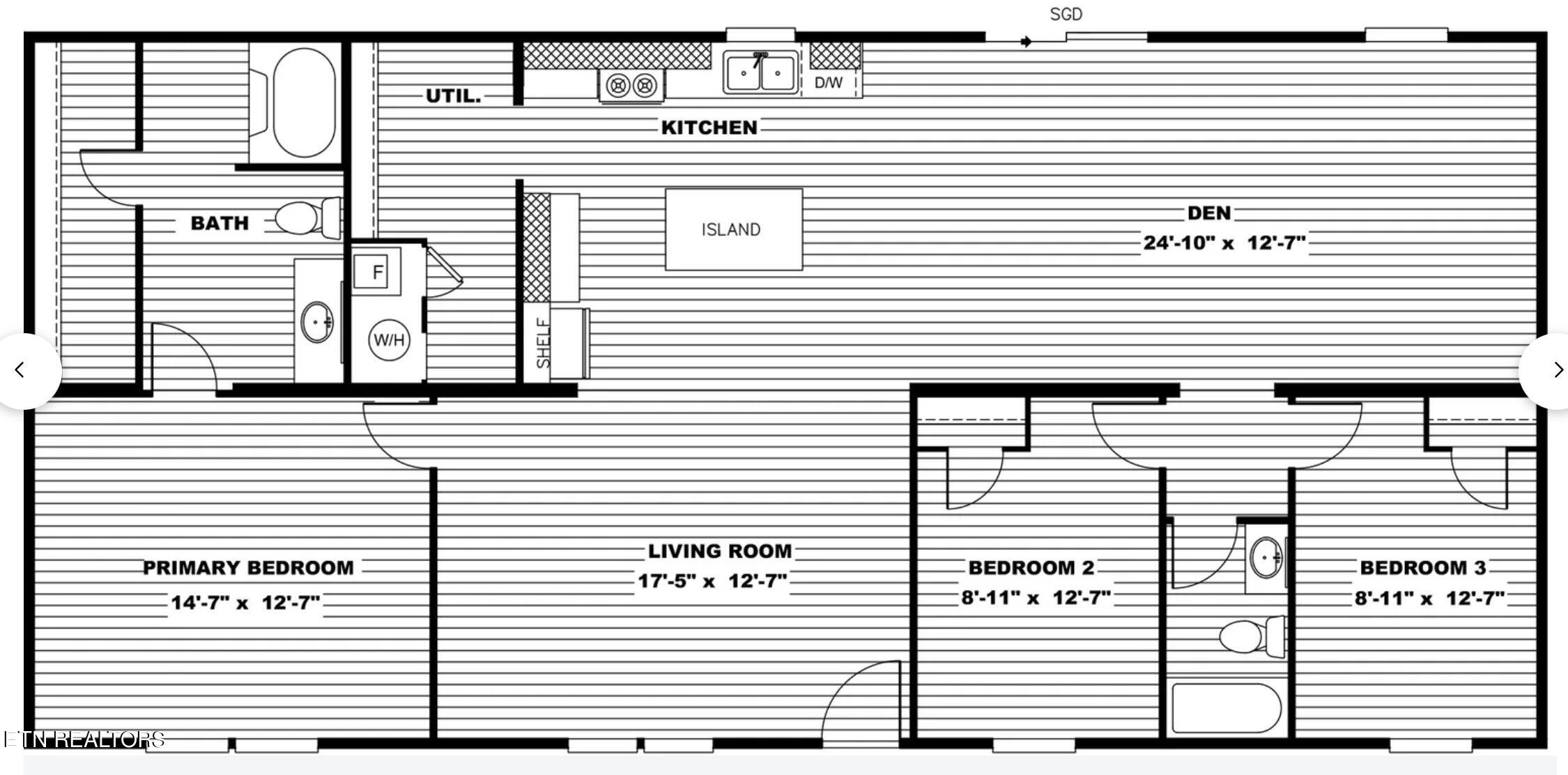2003 Aster Road Knoxville, TN 37918 - Photo 14 of 14 Floor Plan