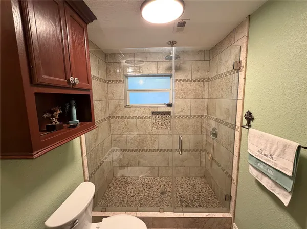 a view of a room with window