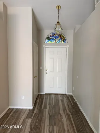 a view of a house with a garage