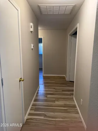 a view of empty room