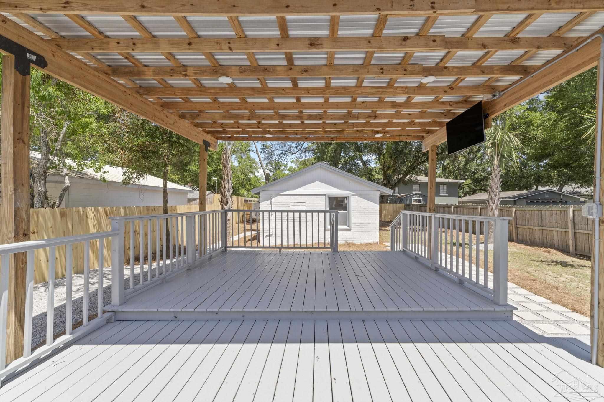 306 South N Street Pensacola, FL 32502 - Photo 4 of 37 a view of a wooden deck