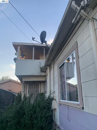 a view of a house with a window