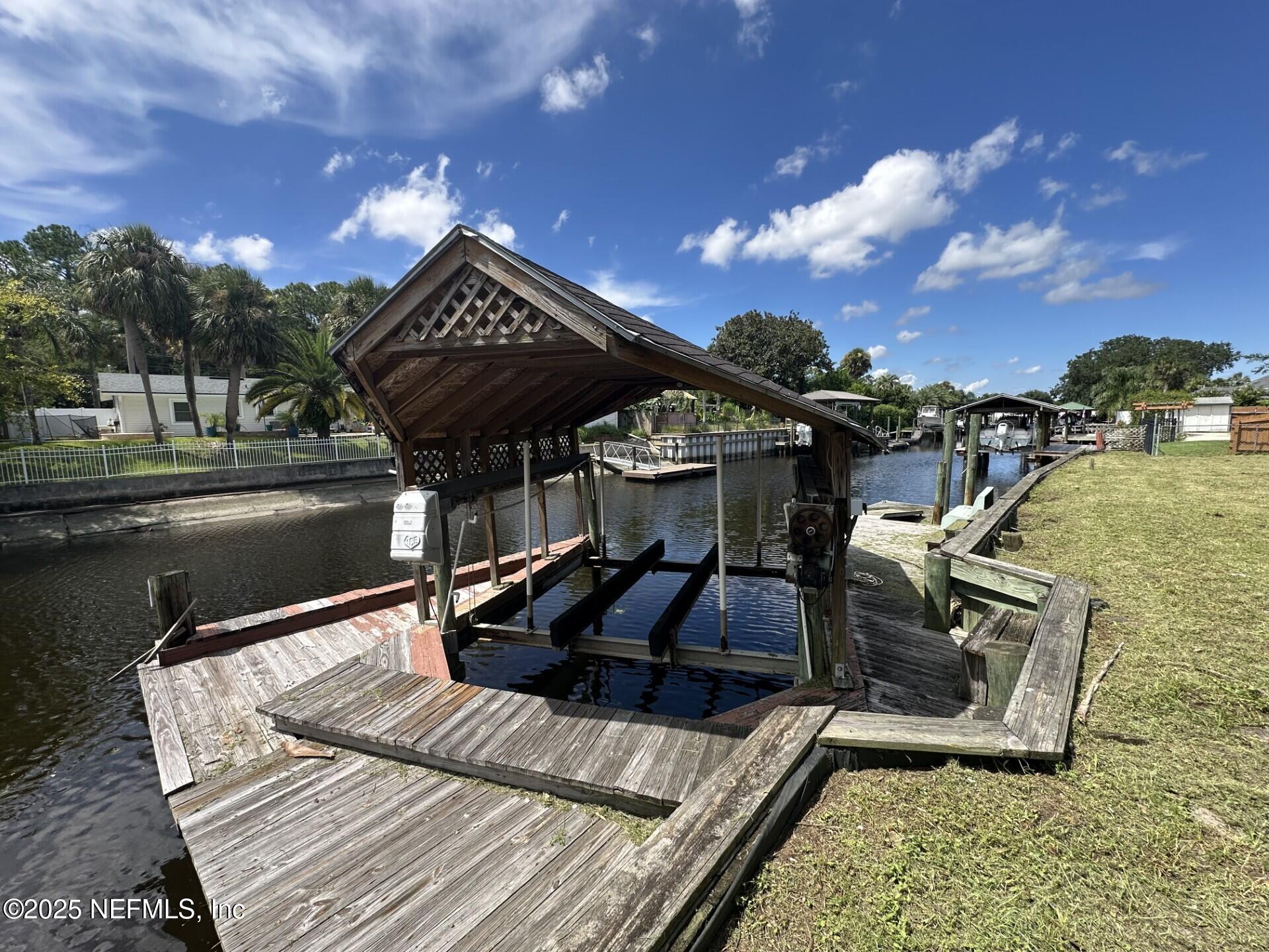 3436 Palm Island Road Jacksonville, FL 32250 - Photo 22 of 26 dock and boat lift