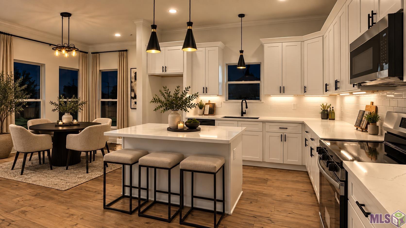 9785 Westerly Avenue Baton Rouge, LA 70814 - Photo 4 of 22 Kitchen staged AI