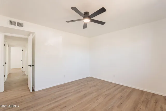 wooden floor in an empty room