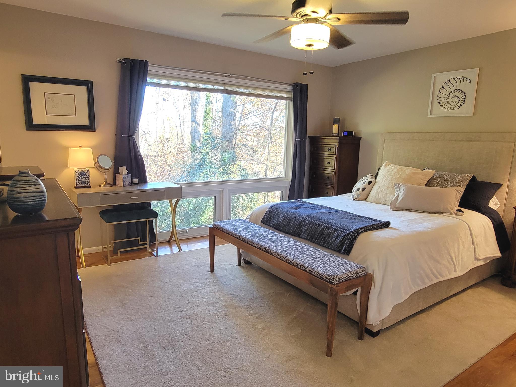 3114 Cunningham Drive Alexandria, VA 22309 - Photo 16 of 39 Bright primary bedroom w/ updated bath, great view